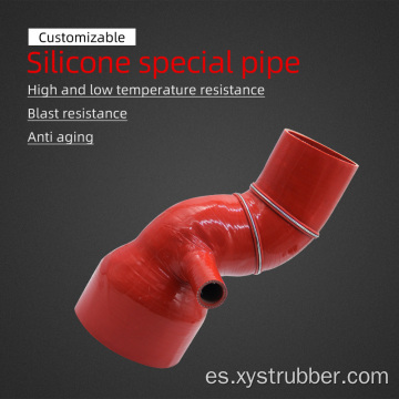 Tubería de silicona de forma especial resistente a la explosión y el calor